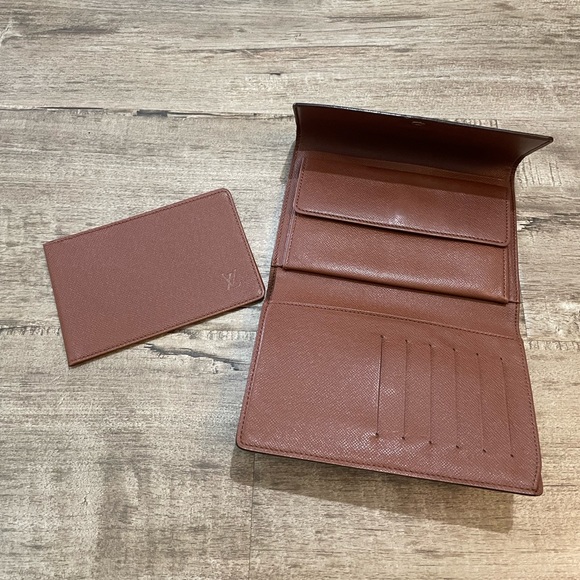 Louis Vuitton Monogram Porte Tresor Papiers Trifold Wallet w Insert! - Picture 5 of 16